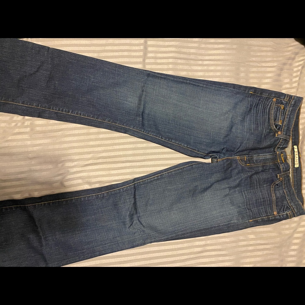 J Brand denim wide leg pants size 31